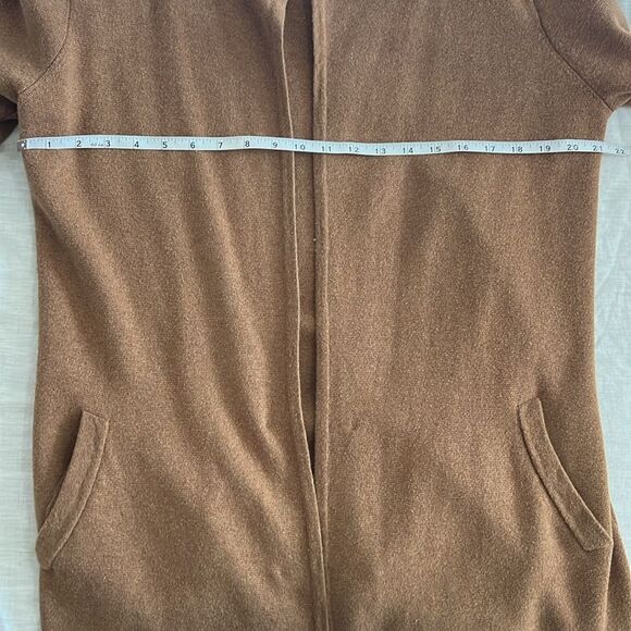 J. Crew Juliette Collarless Sweater Blazer Cardigan Women XSmall Brown - Picture 6 of 10